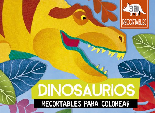 RECORTABLES PARA COLOREAR: DINOSAURIOS