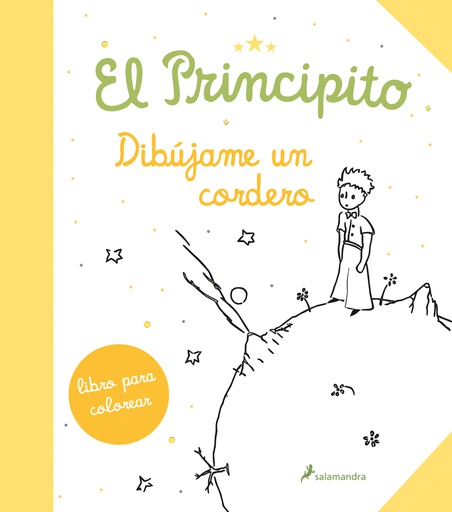 DIBÚJAME UN CORDERO. EL PRINCIPITO PARA COLOREAR